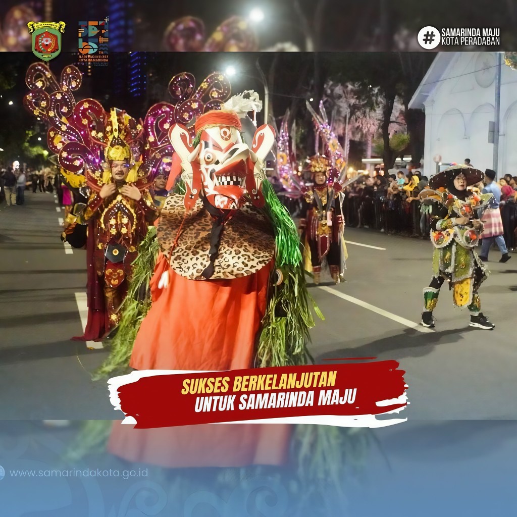 Samarinda Tampilkan Budaya 'Kota Pusat Peradaban' di Carnaval APEKSI 2025