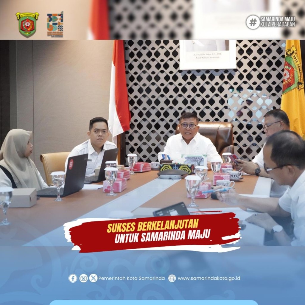 Rakor Virtual Bersama KPK, Wawali Saefuddin Komitmen Percepat Proses Sertifikasi Aset Milik Pemkot