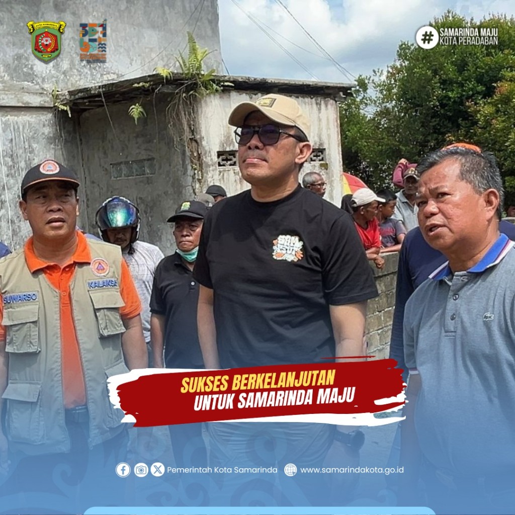 Wali Kota Andi Harun dan Wawali Saefuddin Zuhri Turun Langsung Evakuasi Korban Meninggal Dunia Akibat Longsor di Jalan Belimau