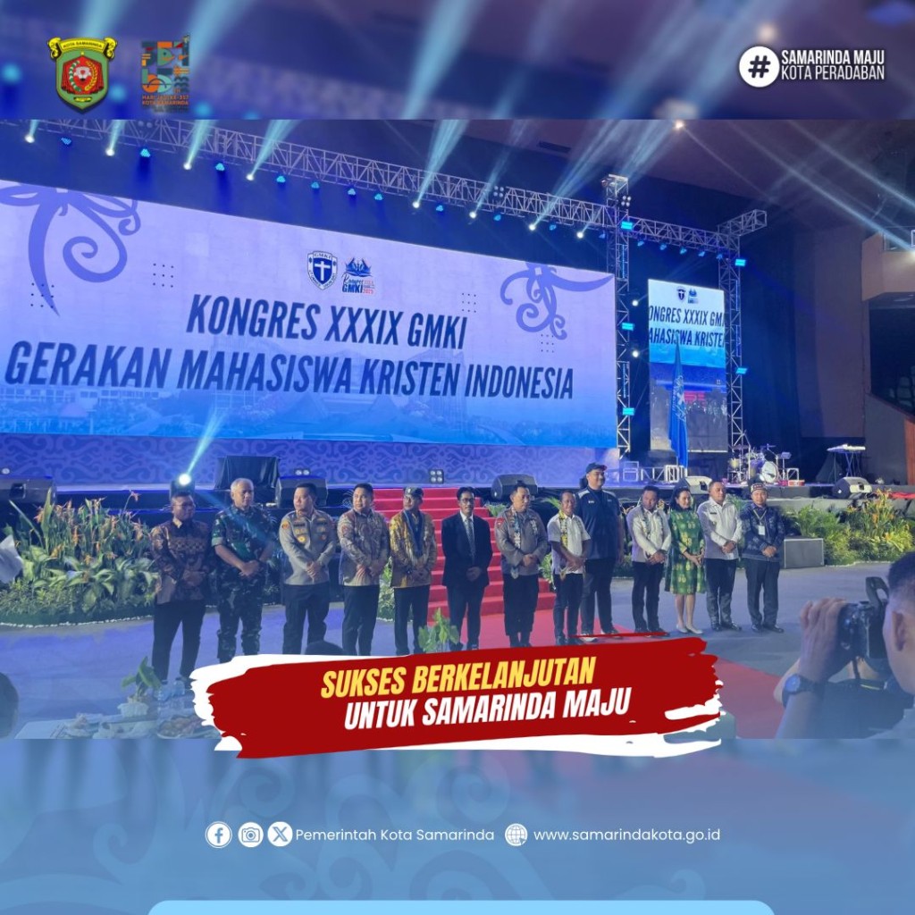 Hadir di Kongres GMKI ke-39, Wawali Samarinda Dorong Hasilkan Gagasan Bermanfaat