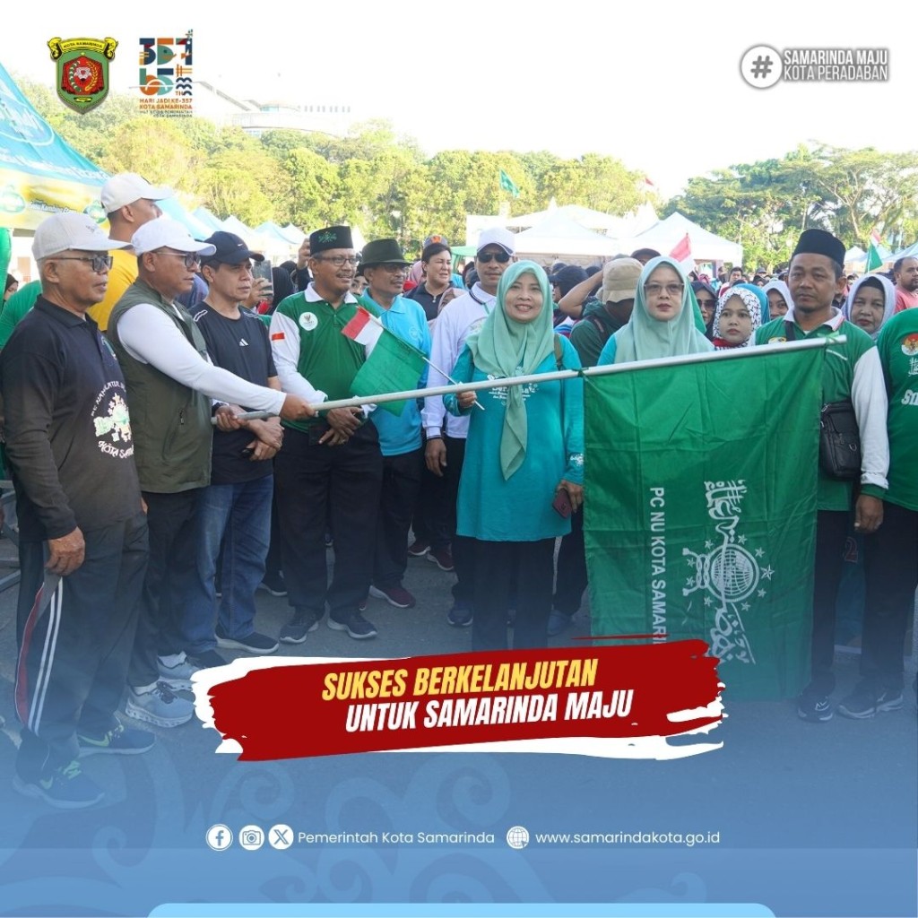 Wawali Saefuddin Zuhri Buka Bazar UMKM dan Lepas Peserta Jalan Sehat, Meriahkan Peringatan Harlah NU ke-102