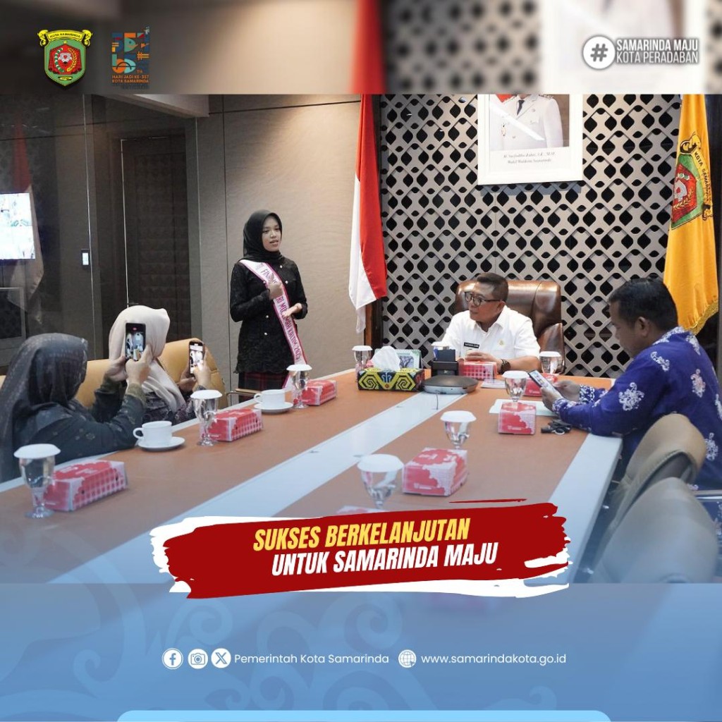 Wakil Wali Kota Dukung Penuh Rahmi Zahratunnisa di Ajang Grand Puteri Muslimah Kaltim 2025