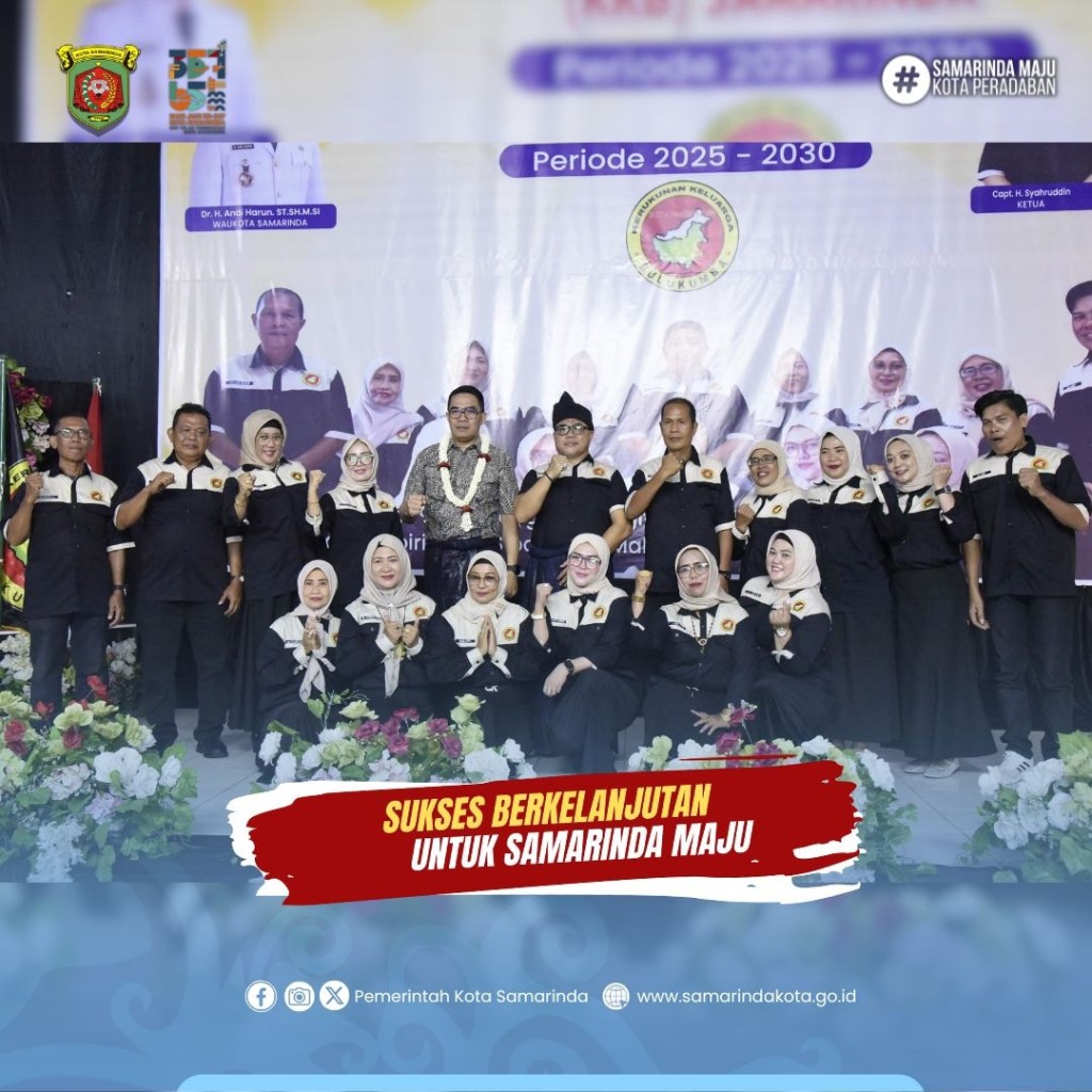 Wali Kota Samarinda Lantik Pengurus Kerukunan Keluarga Bulukumba (KKB) 2025–2030: Jaga Amanah, Perkuat Kerukunan