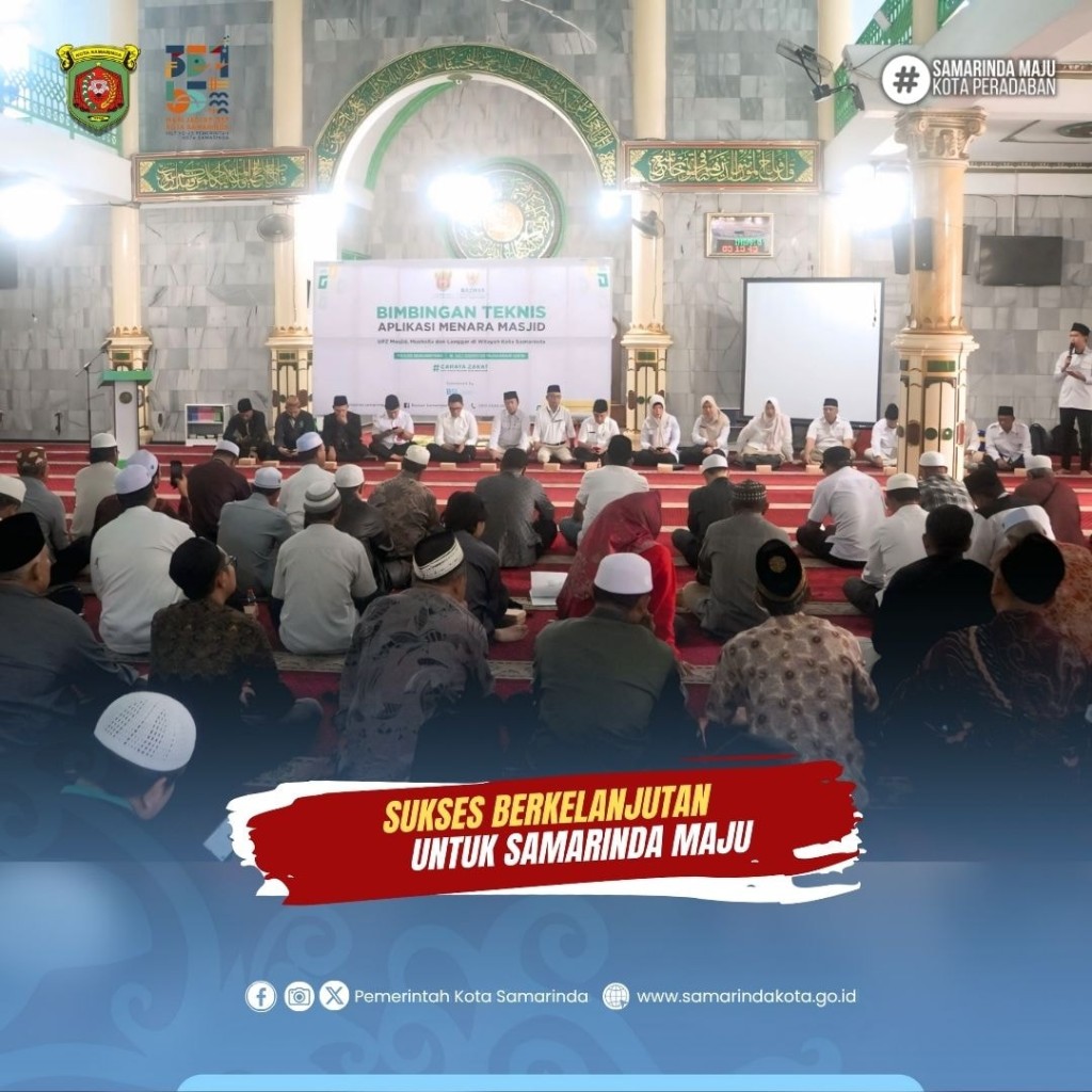 Wali Kota Andi Harun Dukung Digitalisasi Zakat Lewat Aplikasi Menara Masjid, 125 UPZ Ikuti Bimtek Tahap Pertama