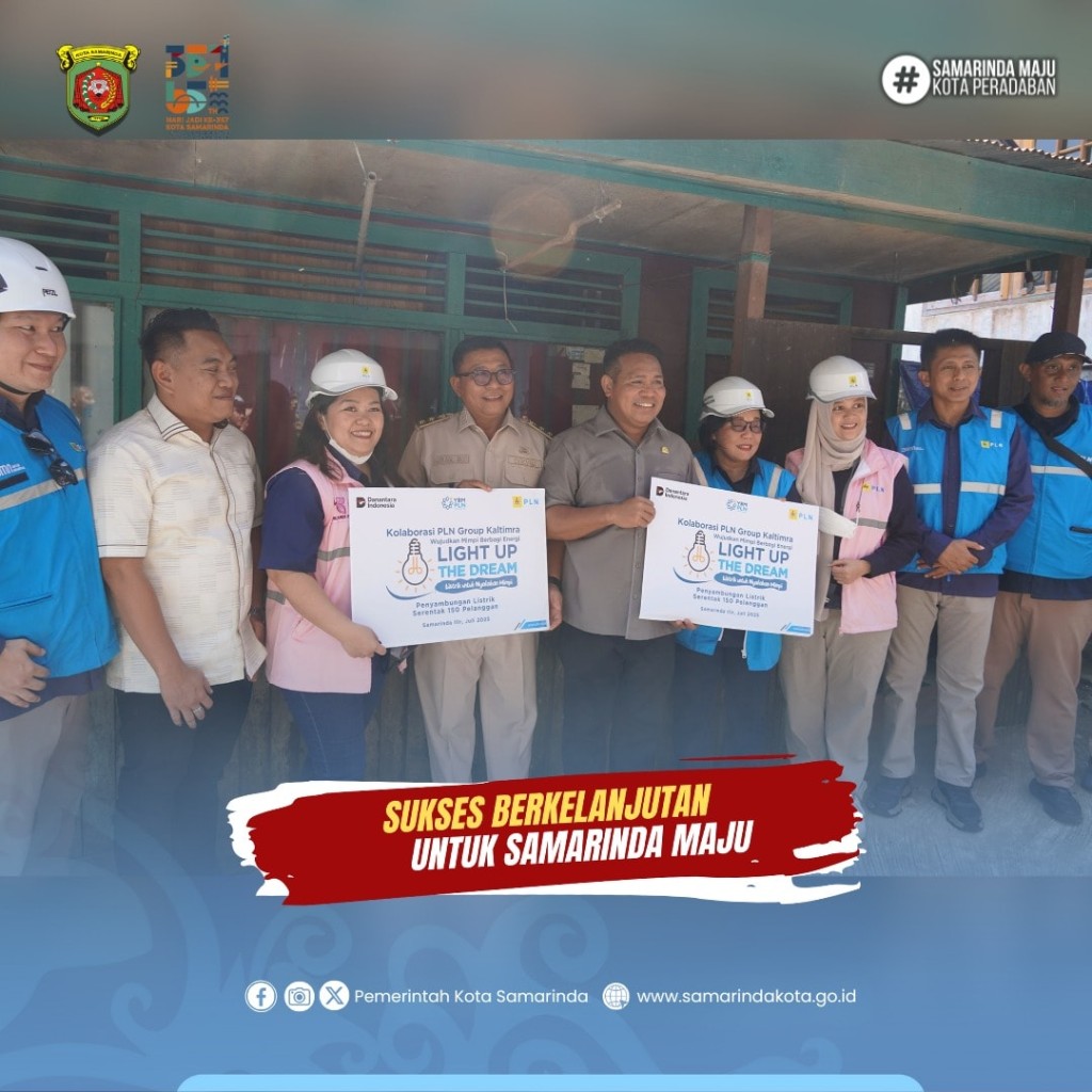 Bantuan Pemasangan Listirk Gratis "Light Up The Dream" PLN UID Kaltimra, Simbolis Saefuddin Zuhri Aktifkan Meteran dan Isi Token Listrik