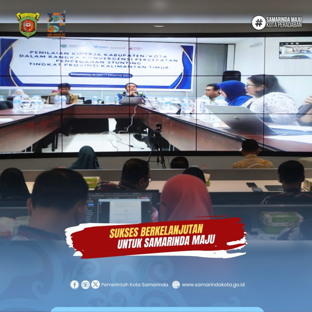 Samarinda Raih Apresiasi atas Penurunan Stunting : Turun 4,1 Persen dalam Setahun