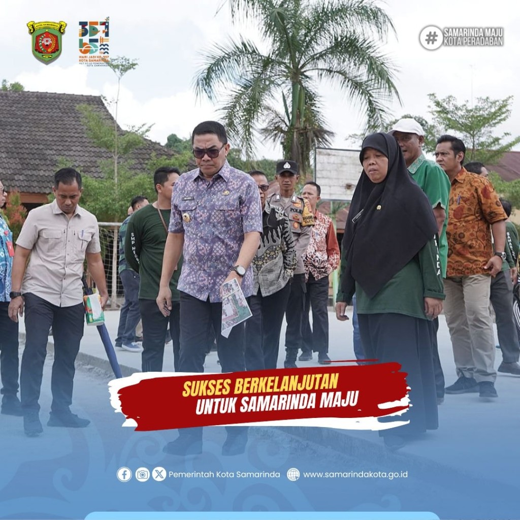Wali Kota Samarinda Tinjau Langsung Kondisi SMP Negeri 31 Simpang Pasir, Targetkan Perbaikan Total dan Predikat Adiwiyata Mandiri Asia
