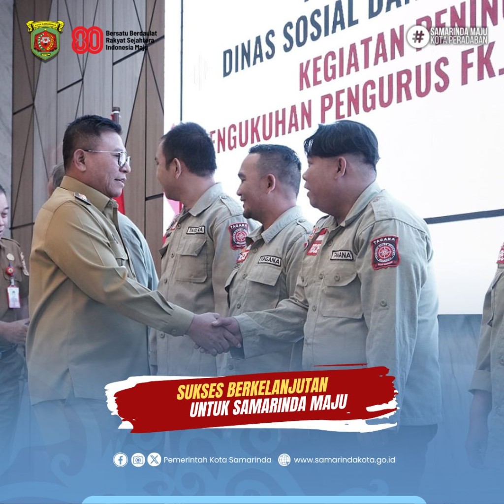 Wawali Samarinda Kukuhkan FK Tagana Periode 2025–2028