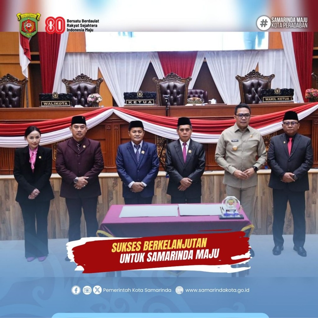 KUA PPAS Disepakati, Wali Kota Samarinda Fokuskan Belanja 2026 untuk Kebutuhan Wajib dan Pelayanan Dasar