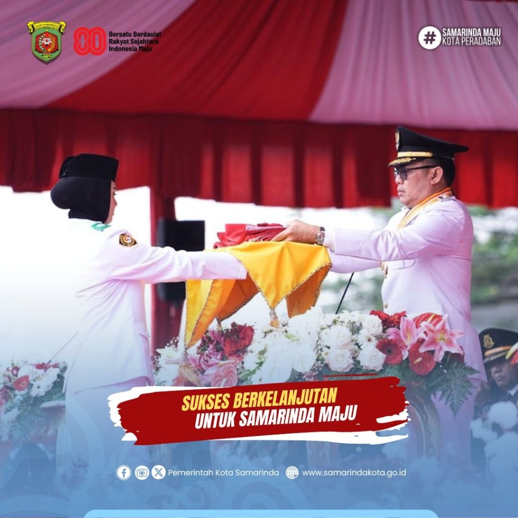 Maknai 80 Tahun Kemerdekaan, Wali Kota Samarinda Ajak Generasi Muda Kokohkan Persatuan