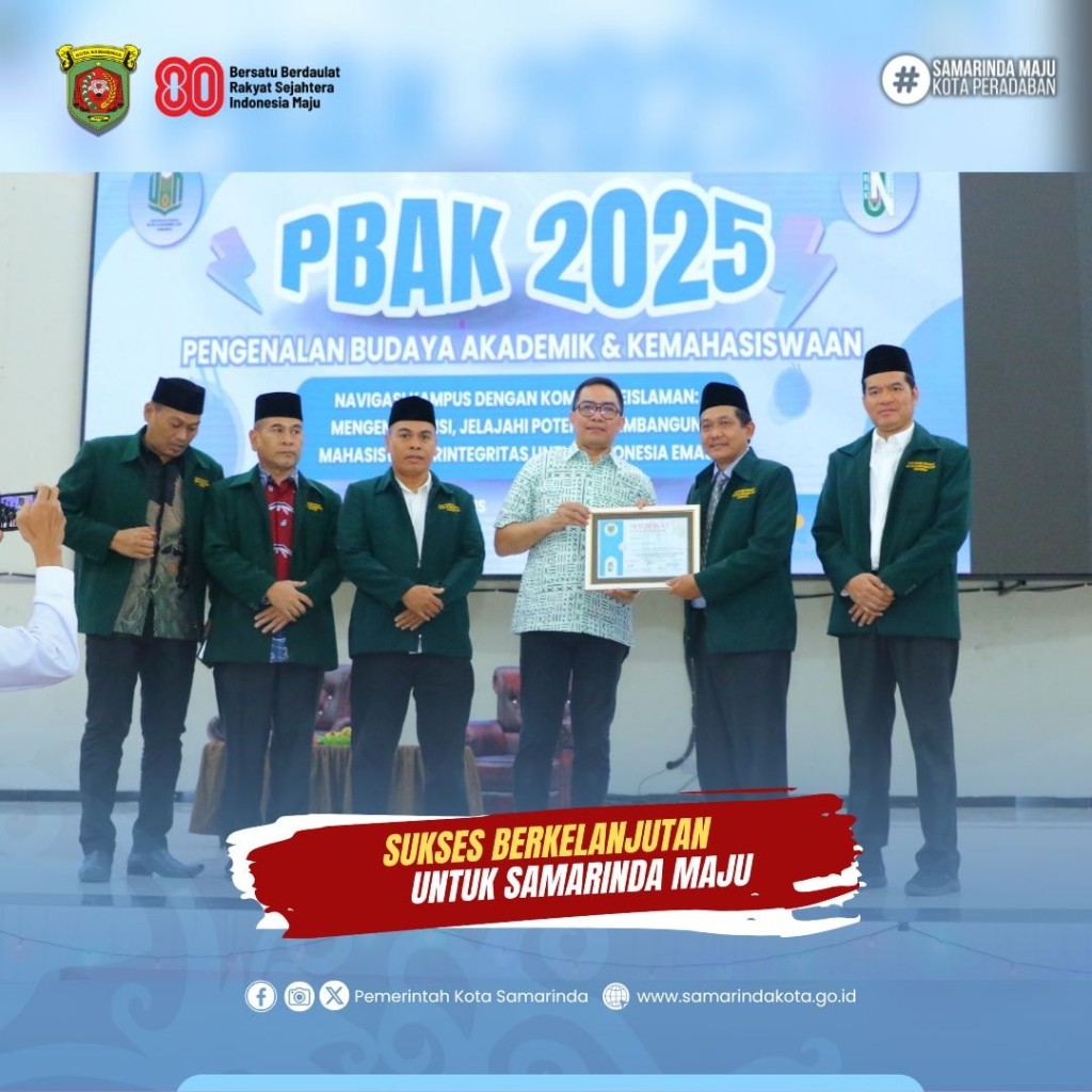 Wali Kota Andi Harun Bekali Mahasiswa Baru UINSI dengan Materi Mitigasi Banjir dan Pengelolaan Sampah