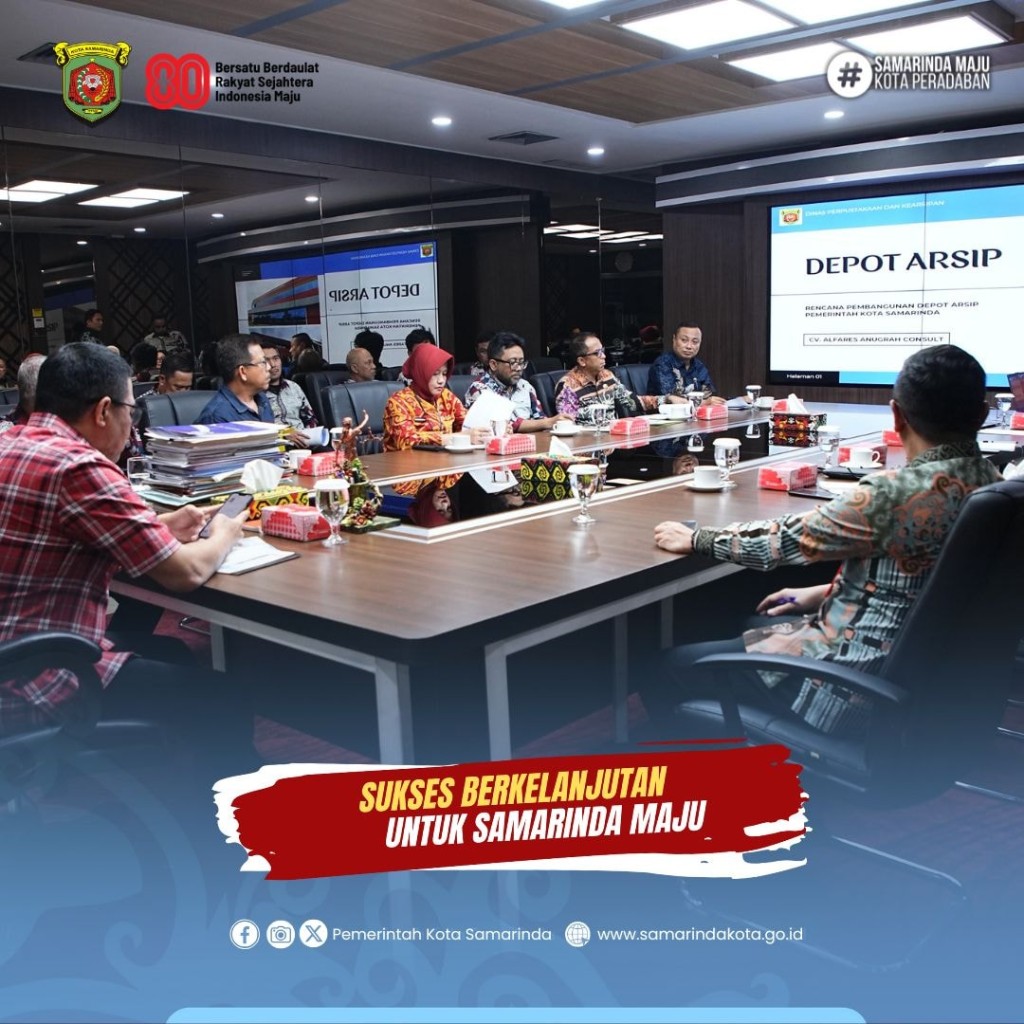 Pemkot Samarinda “Bakal” Wujudkan Pembangunan Depo Arsip