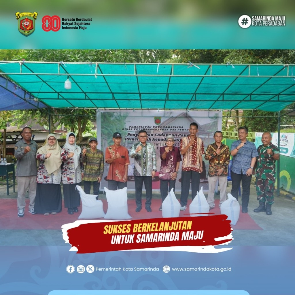 Pemkot Samarinda Salurkan 10 Ton Beras CPPD di Karang Anyar, Wawali Dorong Warga Tetap Mandiri