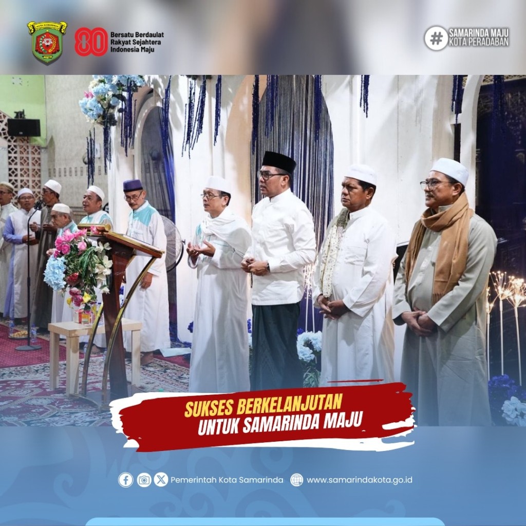 Bukan Sekadar Hadir, Wali Kota Samarinda Sampaikan Ceramah Hikmah Maulid di Masjid Jami Baabul Jannah