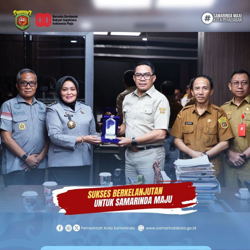 Pemkot Samarinda – Kanwil Kemenkum Kaltim Perkuat Sinergi Layanan Hukum Digital