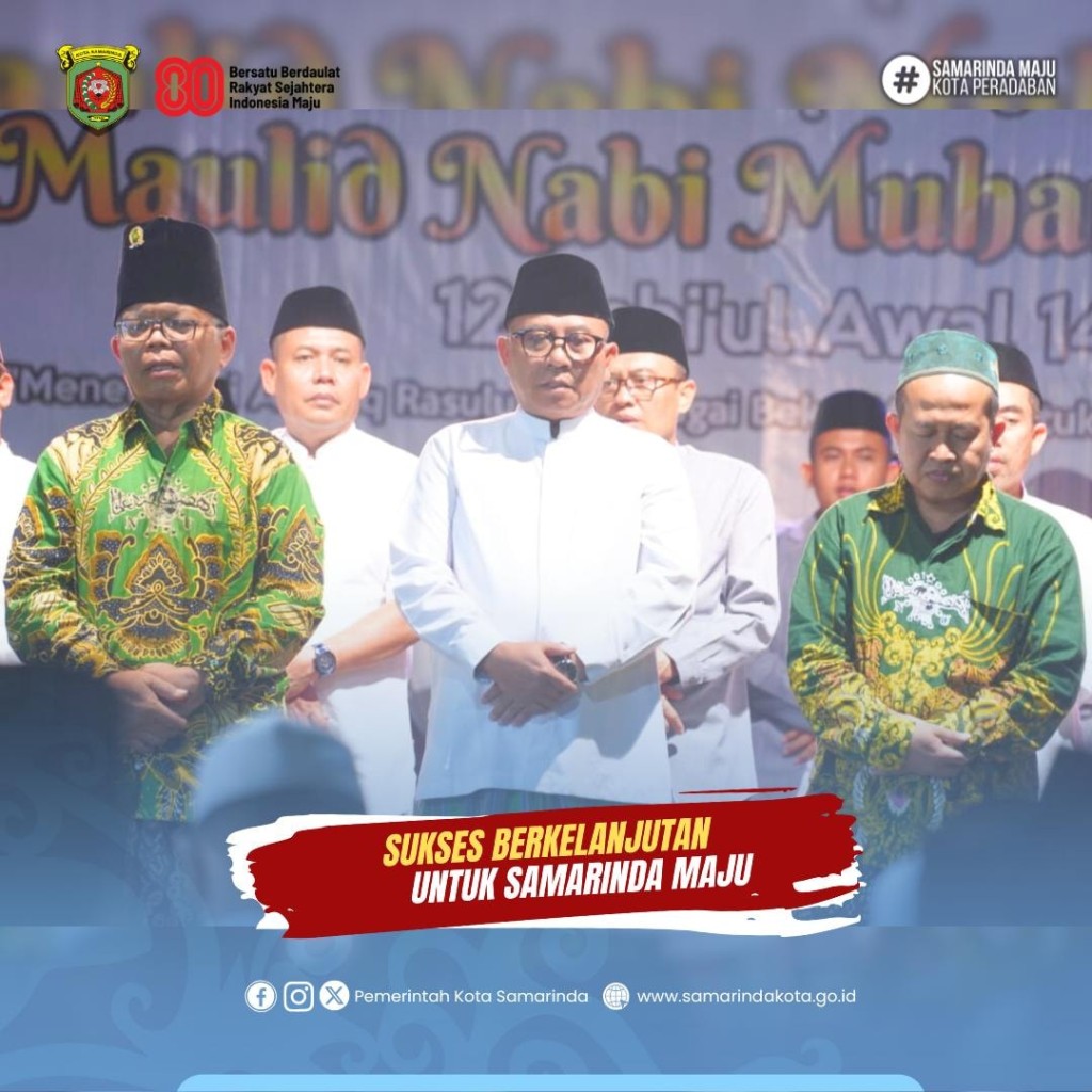Wawali hadiri maulid Nabi Muhammad SAW di GP. Ansor Samarinda Ulu.