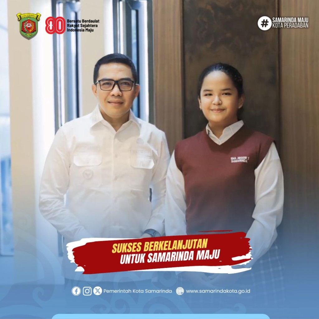 Wali Kota Andi Harun Apresiasi Villa Ahzha Meidyra yang Wakili Indonesia di AWMUN XII Bali