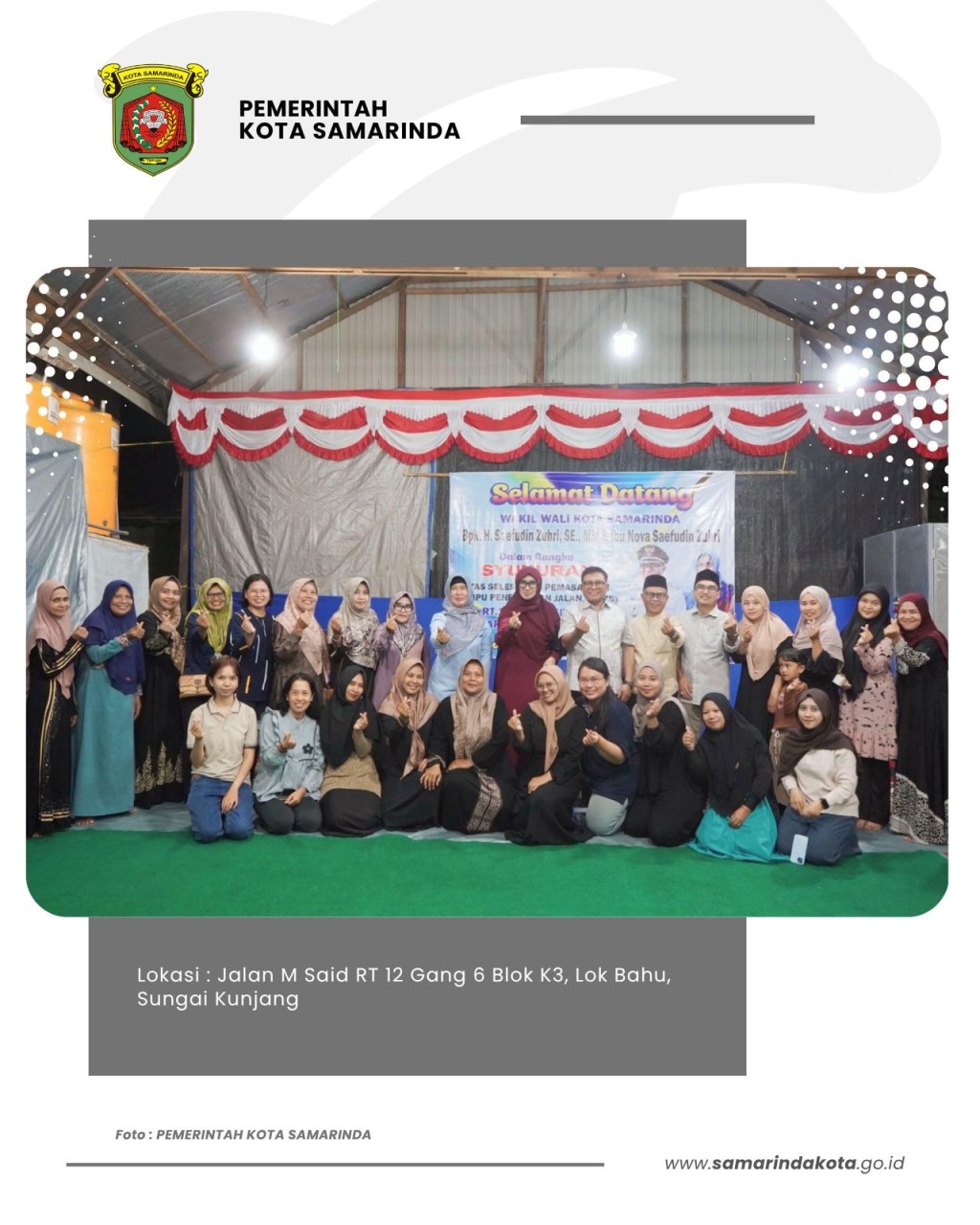 Terang Benderang Setelah 20 Lampu Jalan Terpasang