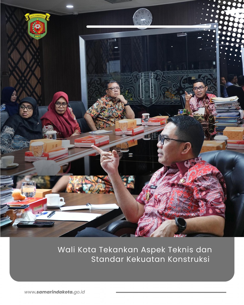 Wali Kota Tekankan Aspek Teknis dan Standar Kekuatan Konstruksi