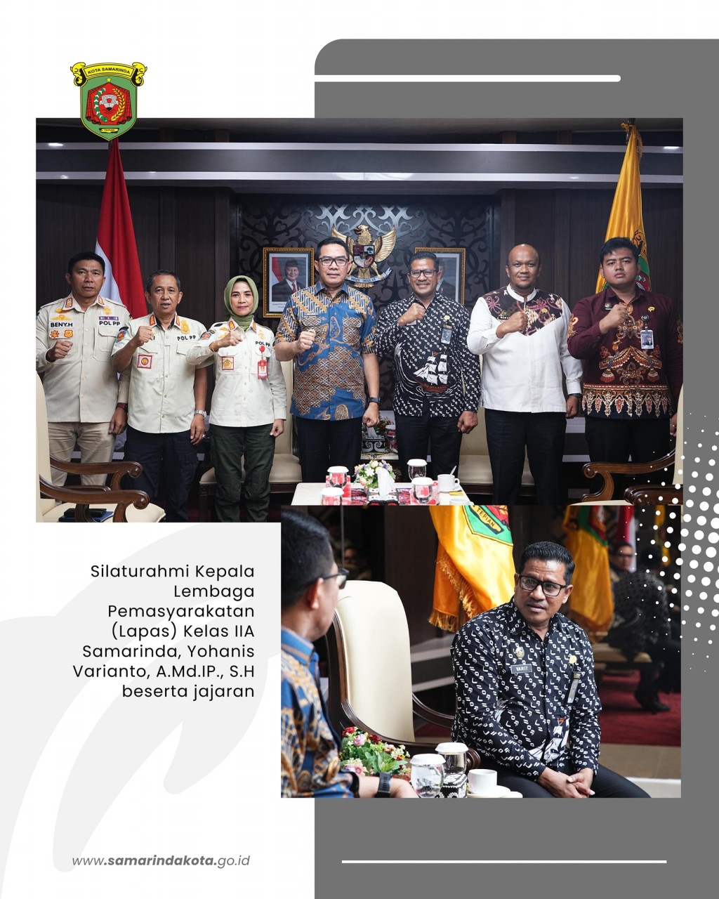 Wali Kota Samarinda Hadiri Simulasi Pengamanan Kota Bersama Polda Kaltim