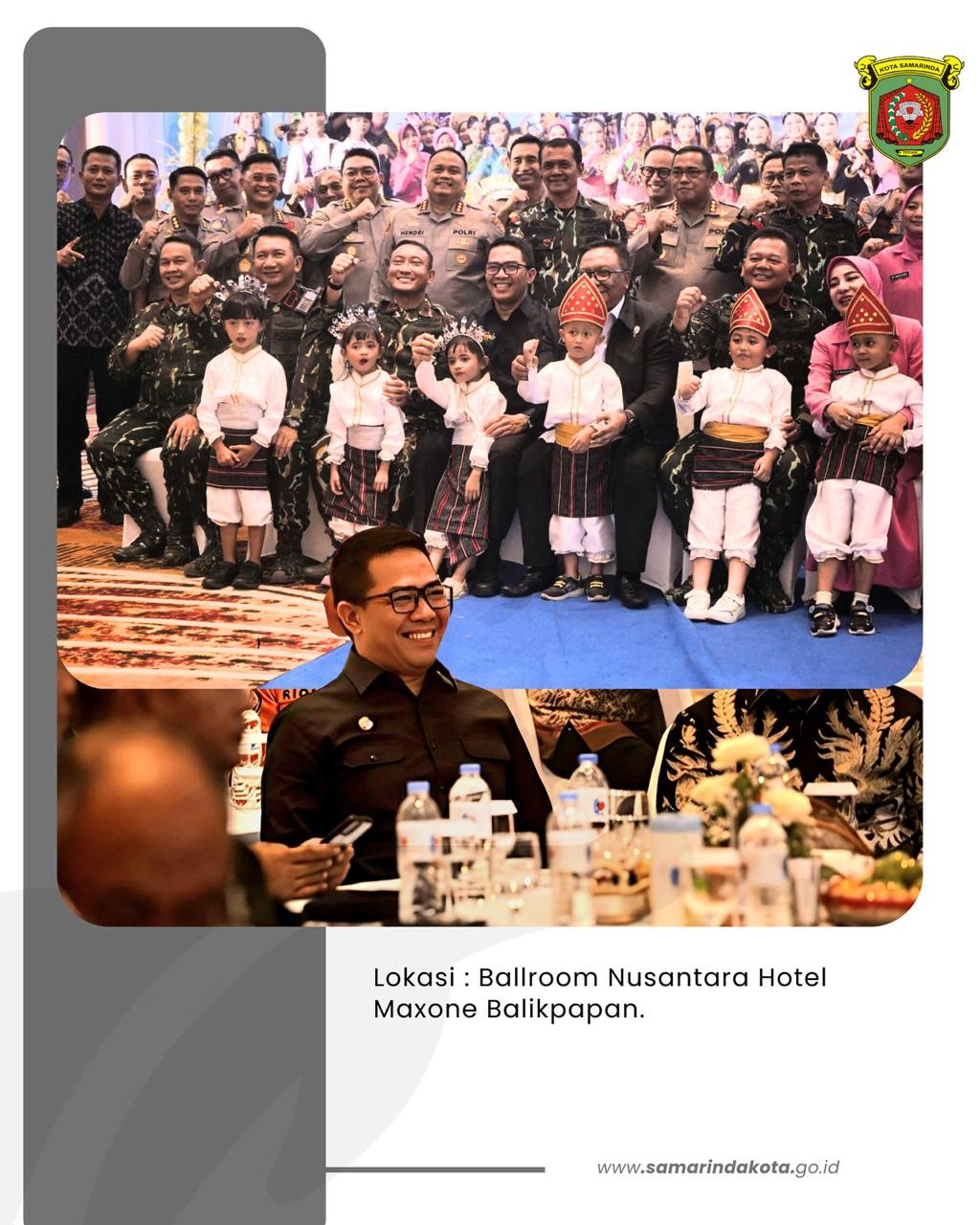 Wali Kota Samarinda Hadiri Syukuran HUT ke-80 Korps Brimob, Sebut Peran Brimob Strategis bagi Keamanan Daerah