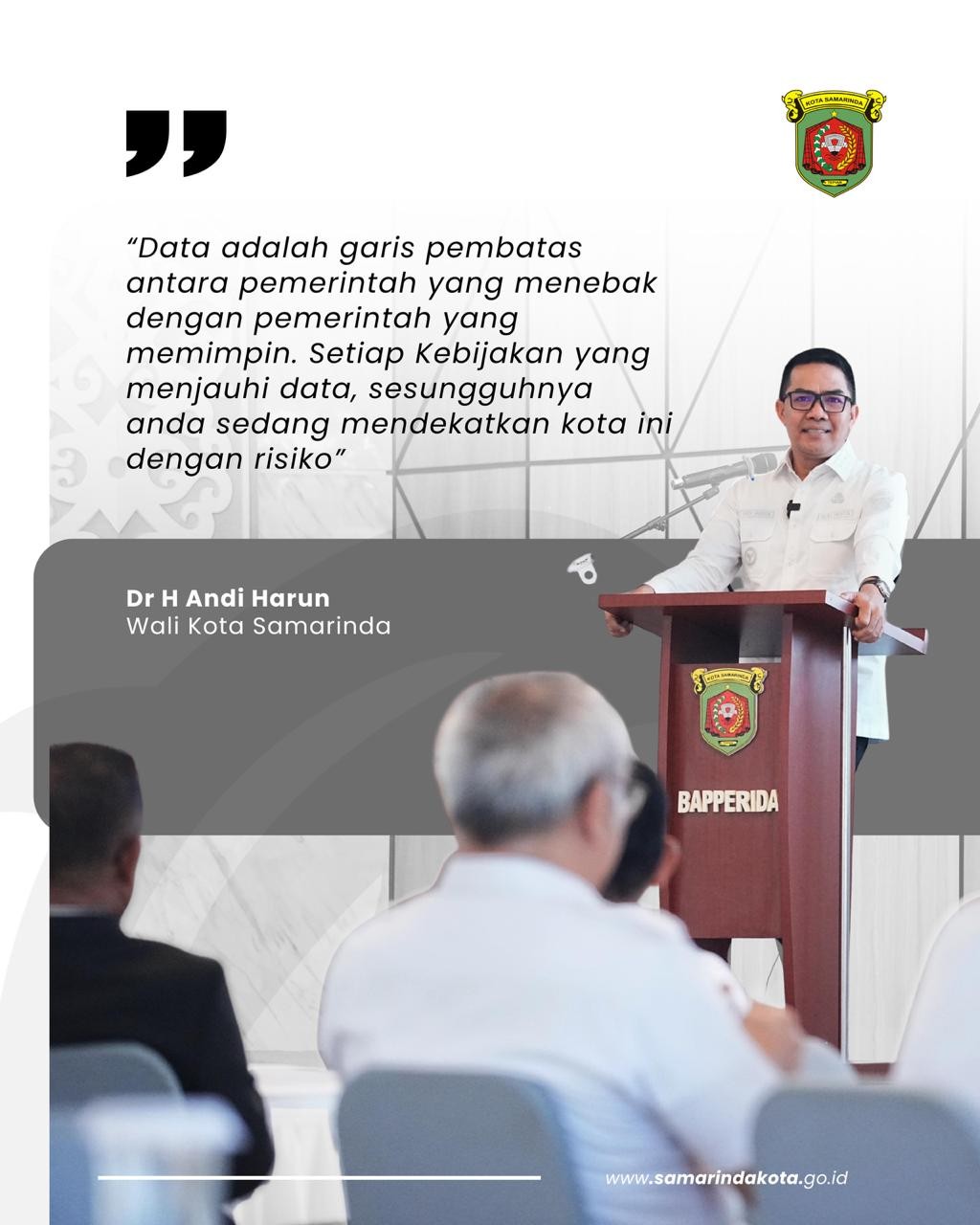 Satu Data, Satu Kota, Satu Arah: Langkah Samarinda Membangun dengan Presisi