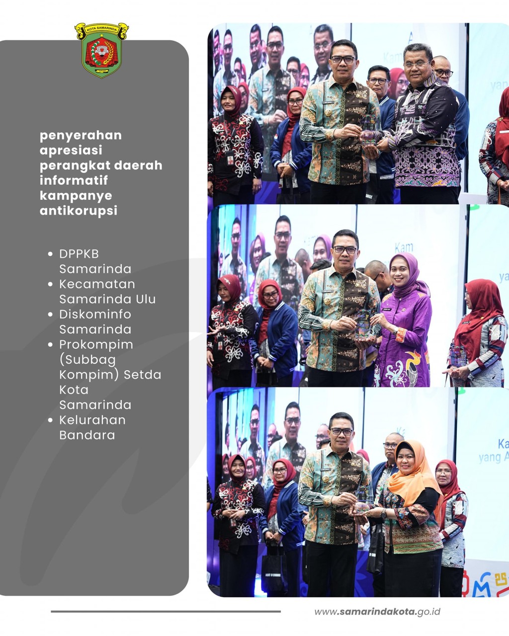 Andi Harun: Samarinda Maju Butuh Keberanian Lawan Korupsi