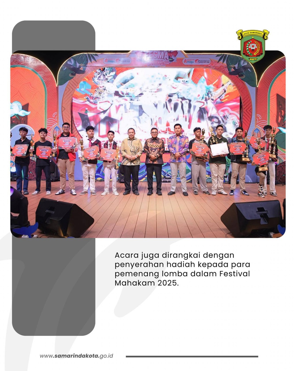 Festival Mahakam 2025 Ditutup Meriah di Teras Samarinda