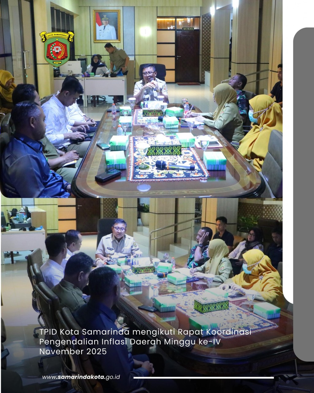 Wawali Saefuddin Ingatkan Perkuat Kolaborasi TPID Antisipasi Gejolak Harga Jelang Natal, Tahun Baru, hingga Ramadhan