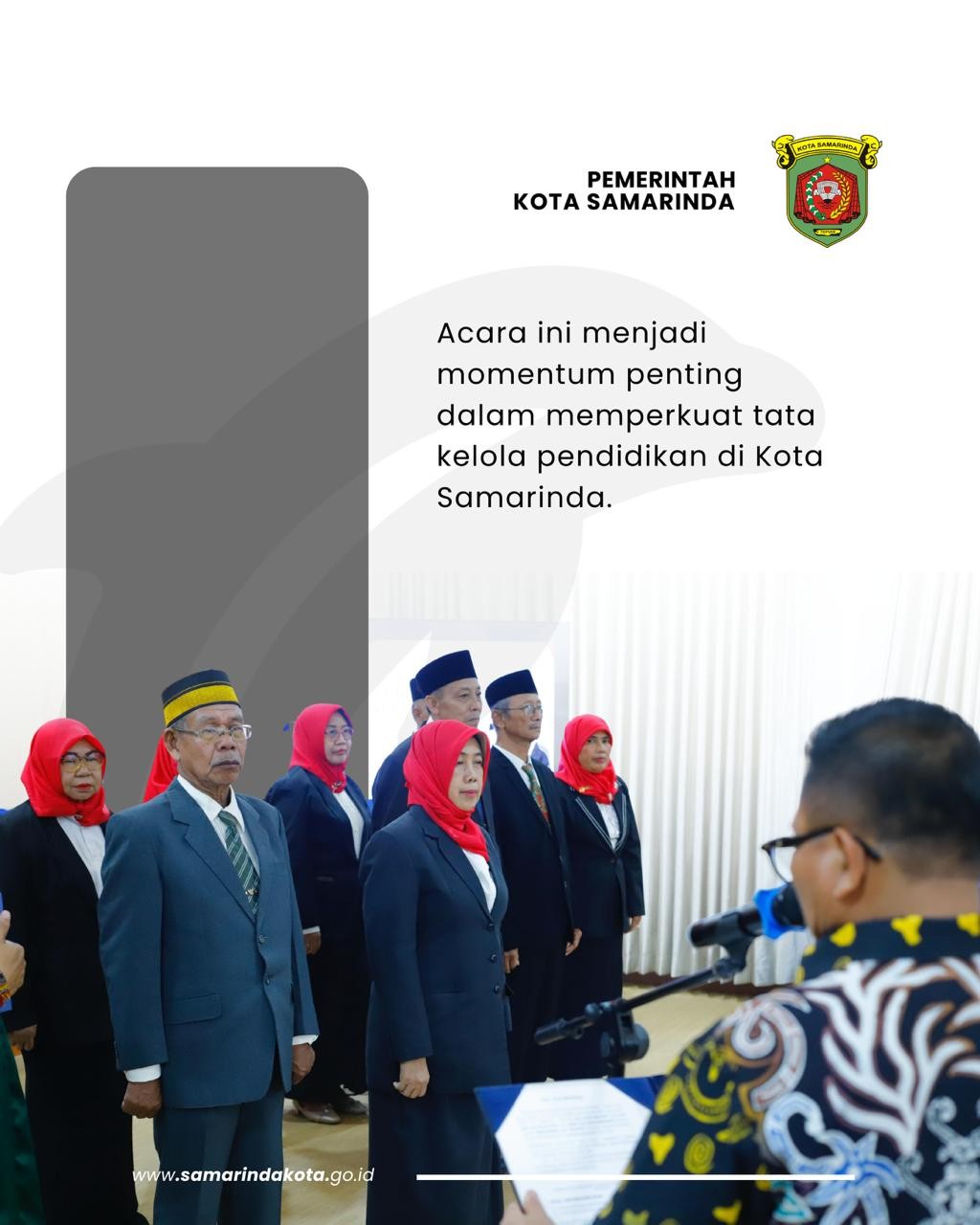 Wakil Wali Kota Samarinda Kukuhkan Dewan Pendidikan Masa Bhakti 2025–2030