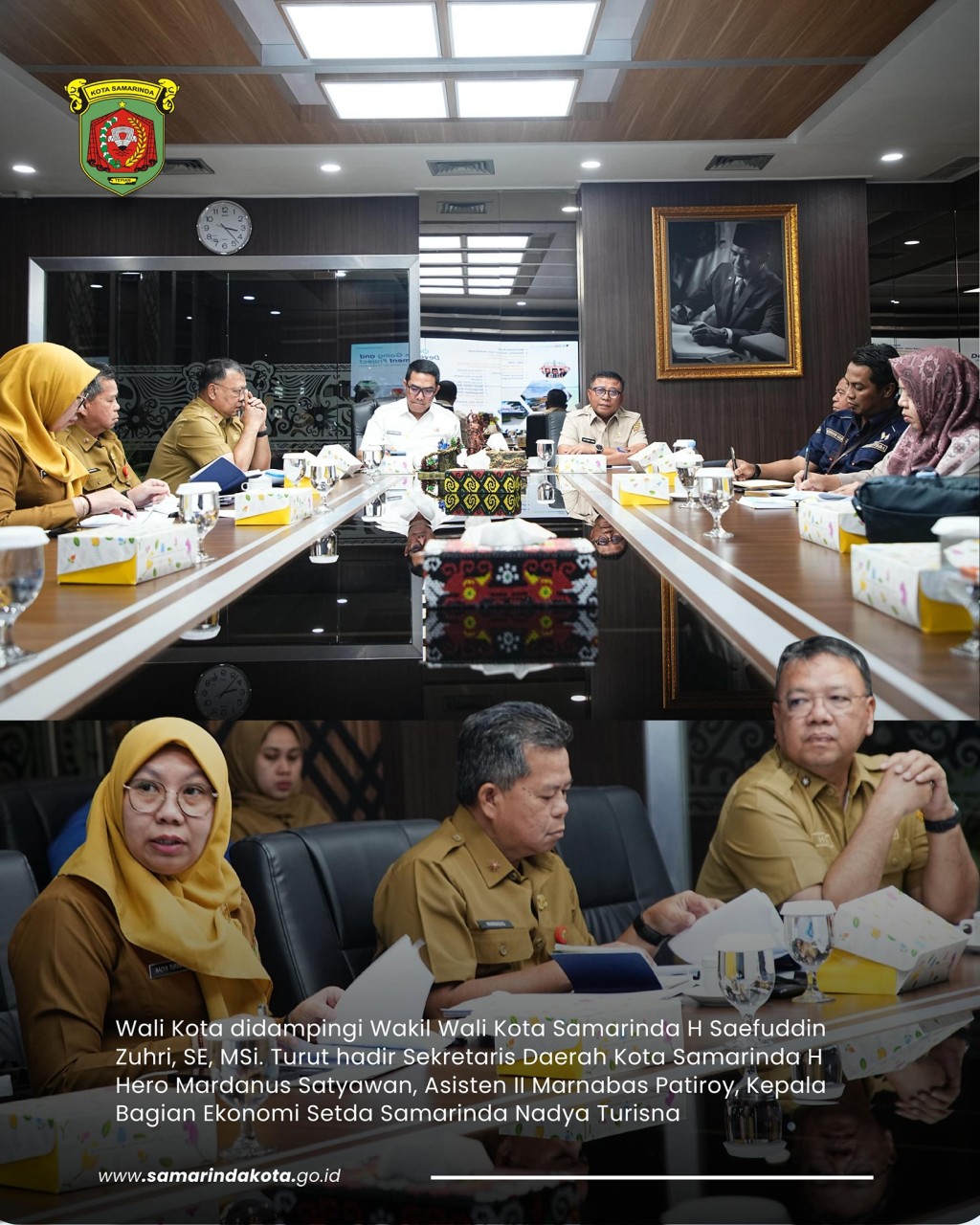 Pelototi RKAP 2026, Wali Kota Samarinda Tekankan Konsolidasi dan Efisiensi di Perumda Varia Niaga