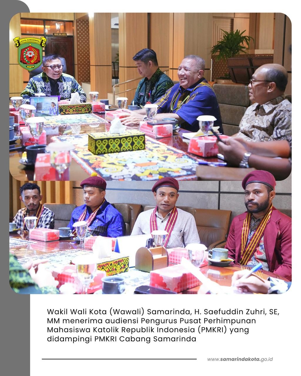 Isu Lingkungan Jadi Sorotan, Wawali Saefuddin Dorong KSR PMKRI Tak Sekadar Seremonial