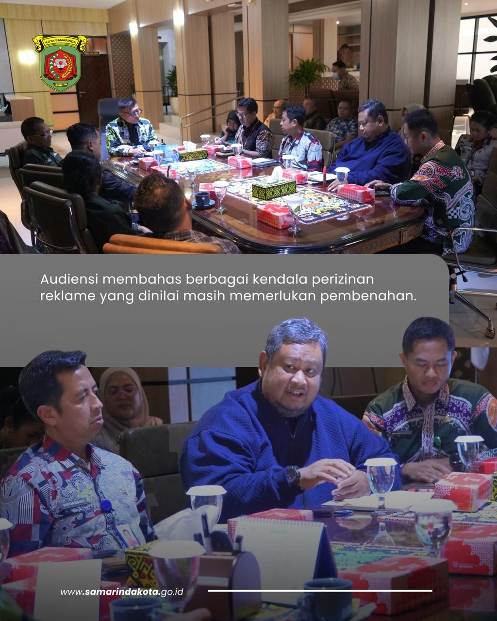 Wawali Saefuddin Terima Aspirasi HPKR, Dorong Pembenahan Izin Reklame