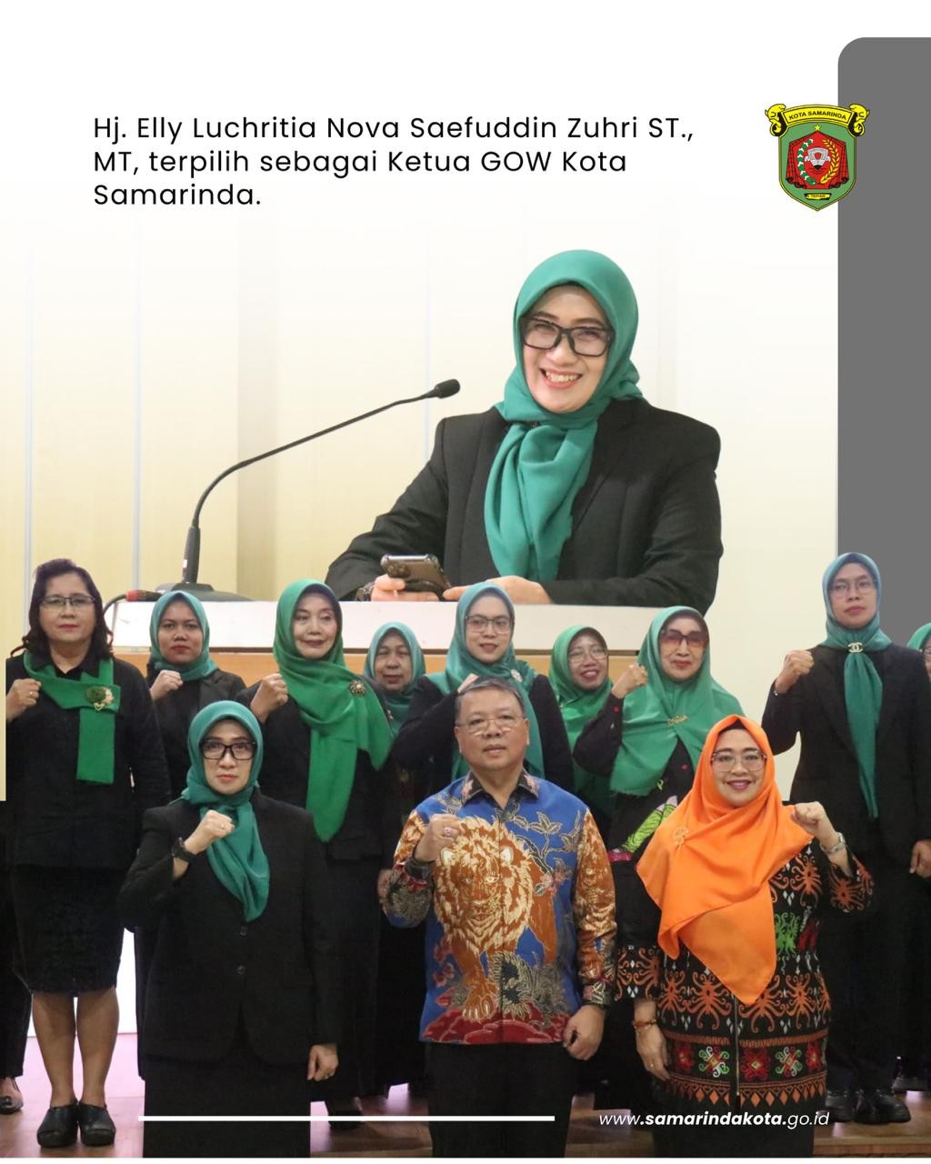 Musda V dan Pelantikan GOW Kota Samarinda Digelar, Perkuat Sinergi Organisasi Perempuan