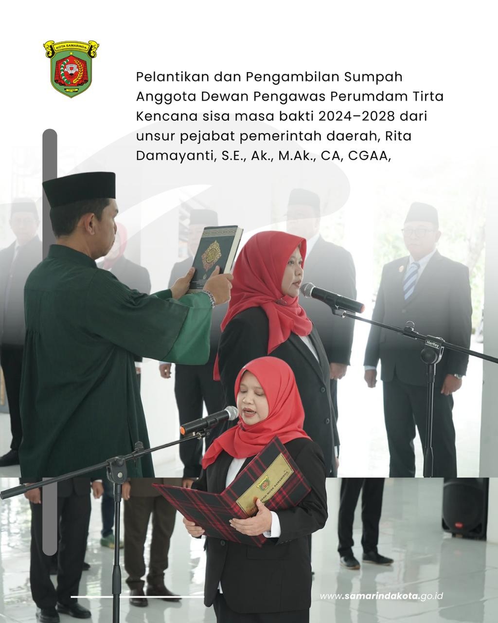 Andi Harun Ingatkan Dewan Pengawas Perumdam Tetap Kritis, Fokus pada Tiga Prioritas Utama
