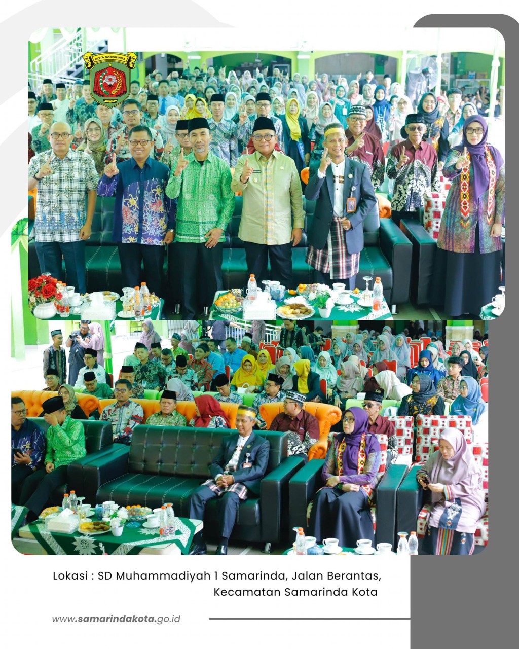Milad ke-57 SD Muhammadiyah 1 Samarinda, Wawali Tekankan Pendidikan Berkarakter