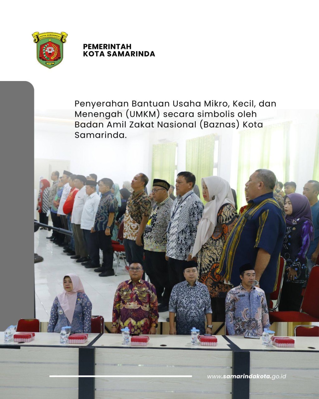 Wawali Samarinda Tekankan Semangat Gotong Royong dan Pemberdayaan UMKM melalui Bantuan Baznas