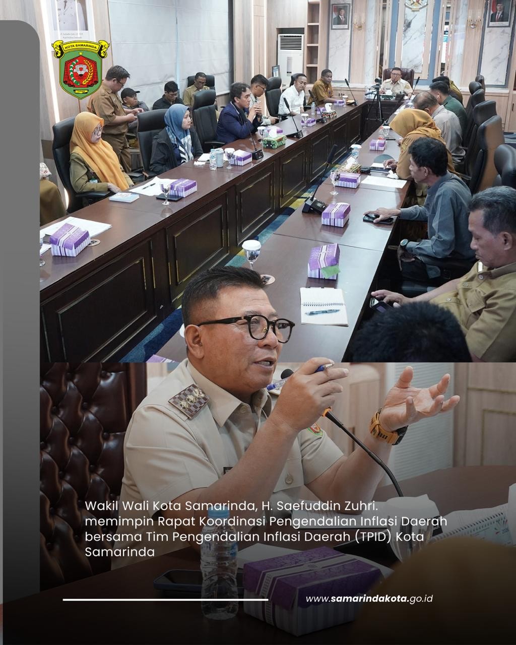 Wawali Saefuddin Zuhri Ajak Bergerak Bersama Jaga Stabilitas Harga Jelang Imlek dan Bulan Ramadan