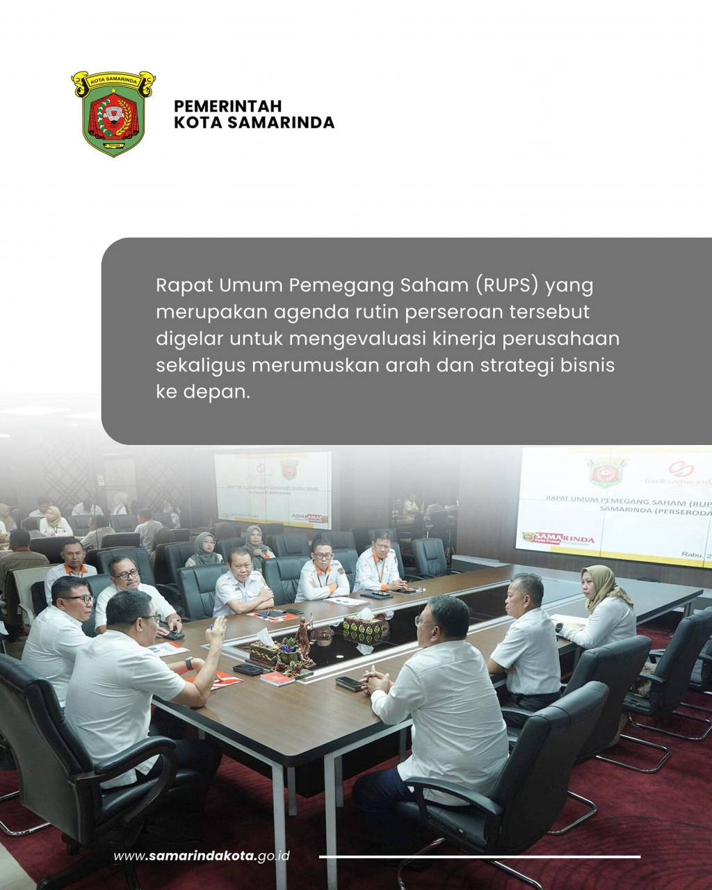 Lewat RUPS, Andi Harun Pacu Kinerja BPR Bank Samarinda