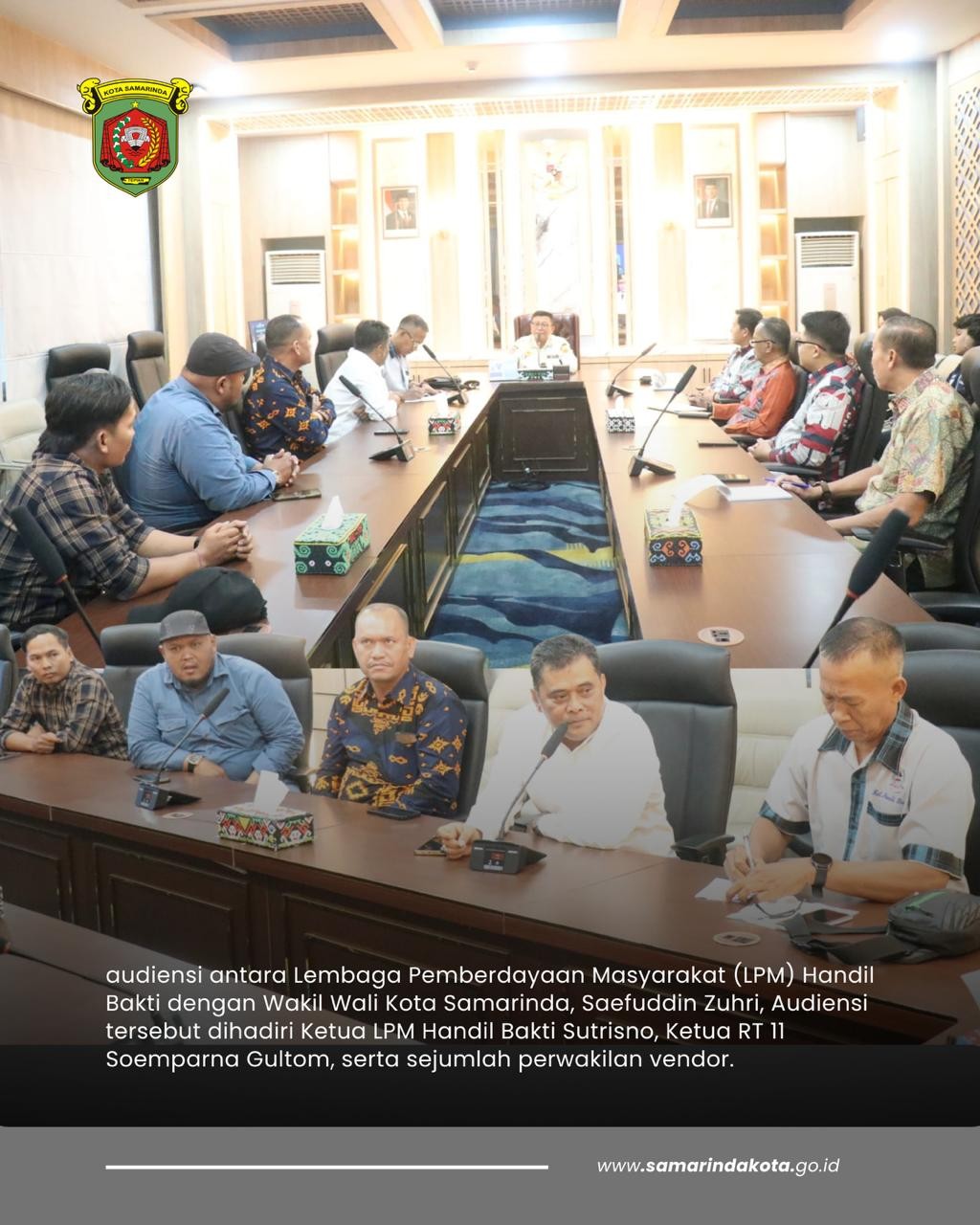 Warga Handil Bakti Harap Terlibat Proyek Pertamina, Wawali Samarinda Dukung Pemberdayaan Lokal