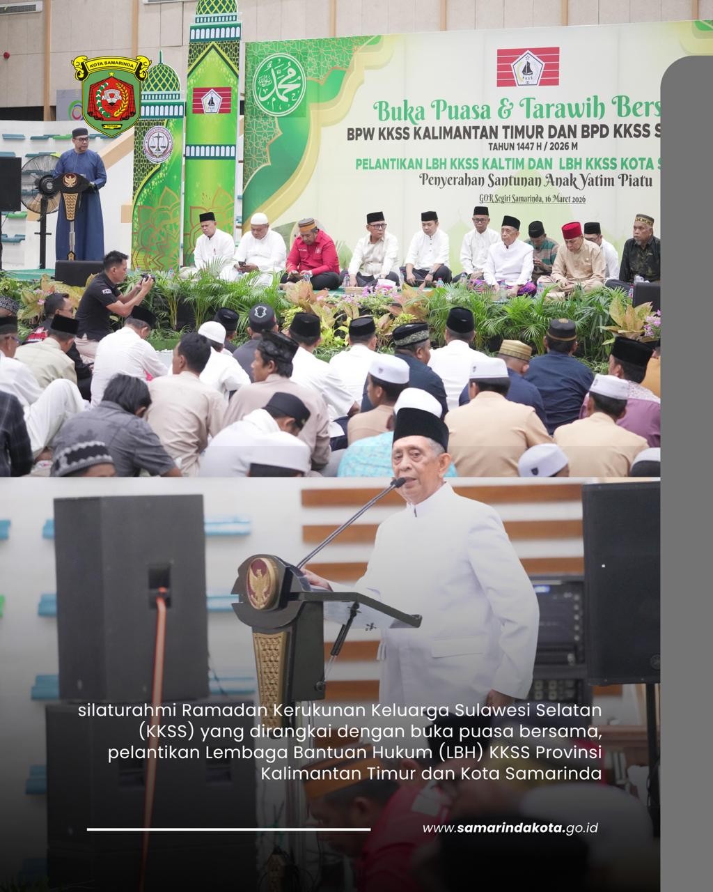 Silaturahmi Ramadan KKSS di Samarinda, Andi Harun Tekankan Kepemimpinan Berlandaskan Nilai “Pangadereng”
