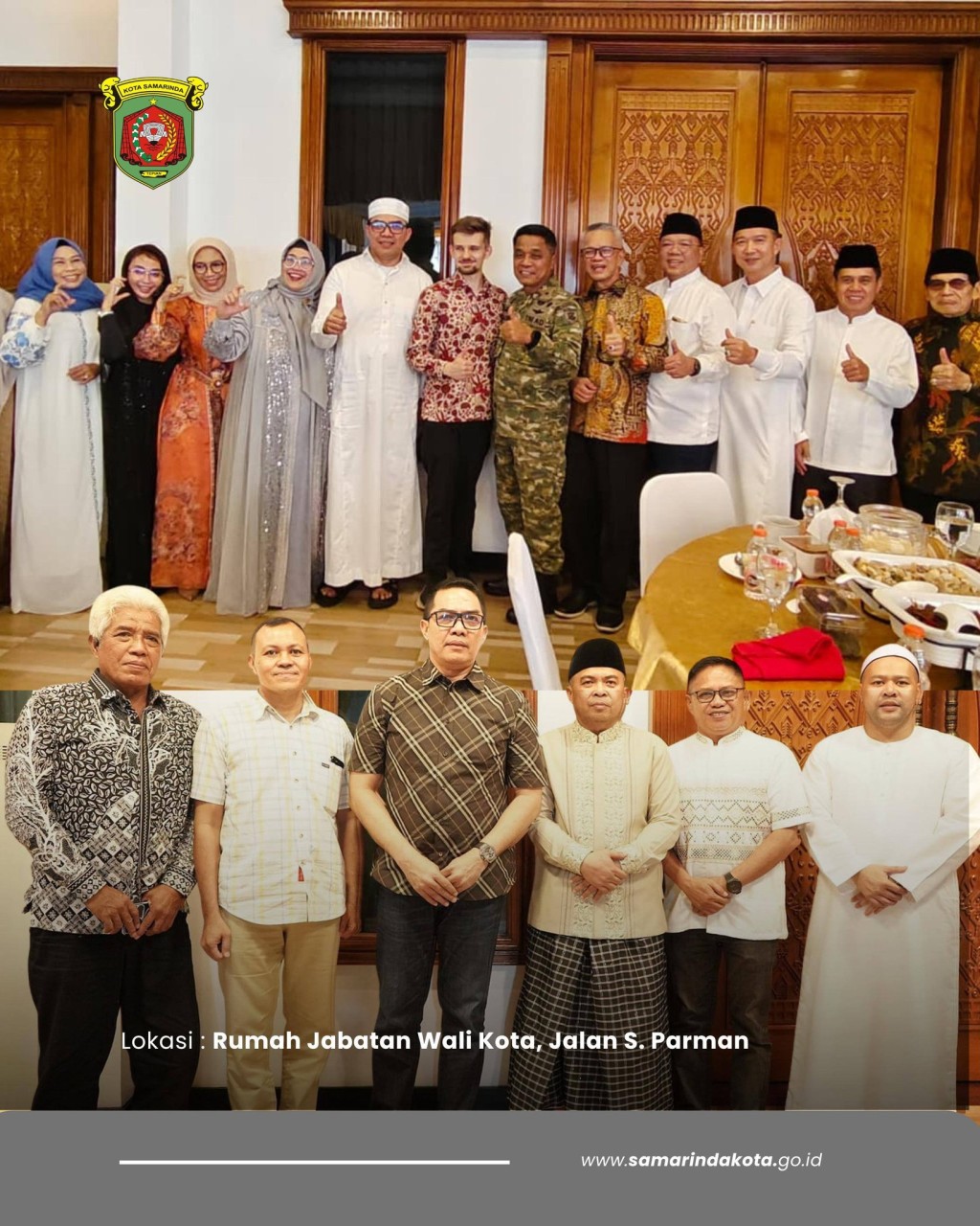 Pererat Ukhuwah, Wali Kota Samarinda Gelar Silaturahmi Idulfitri Terbuka untuk Publik