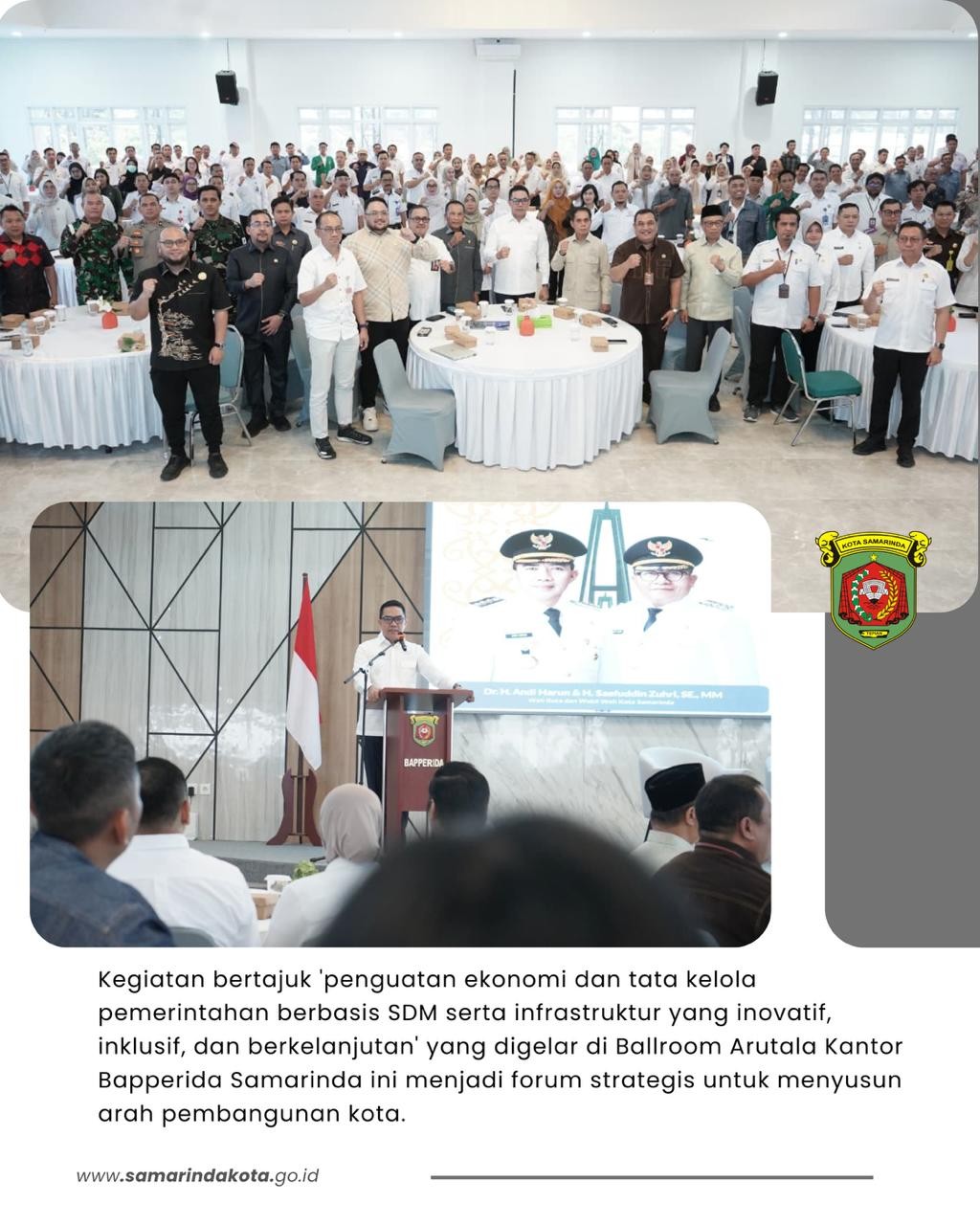 Wali Kota Andi Harun Kunci Arah Pembangunan Samarinda 2027