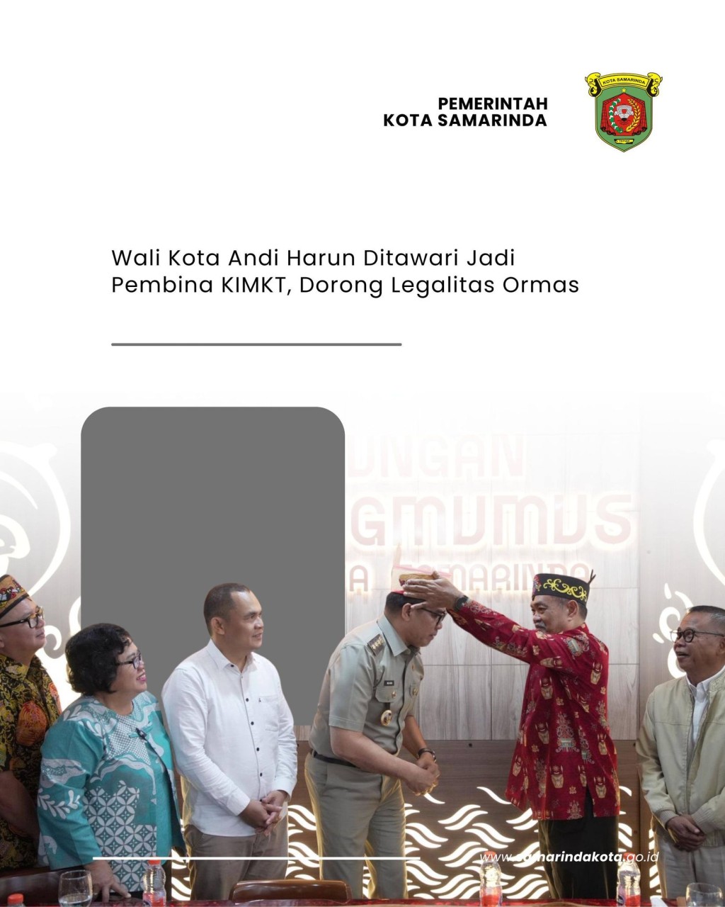 Wali Kota Andi Harun Ditawari Jadi Pembina KIMKT, Dorong Legalitas Ormas