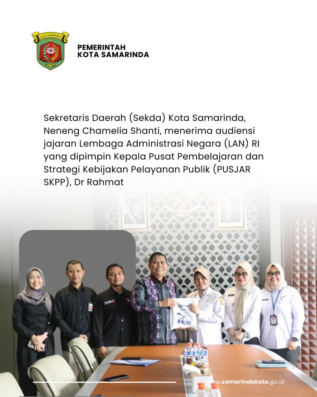 Di Tengah Efisiensi Anggaran, Samarinda Gandeng LAN Cetak ASN Unggul dan Adaptif