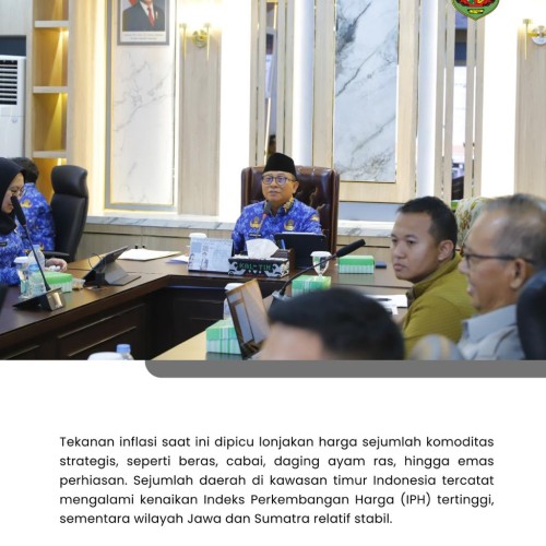 Inflasi Naik Tipis, Wawali Samarinda Siapkan Jurus Jaga Stabilitas Harga