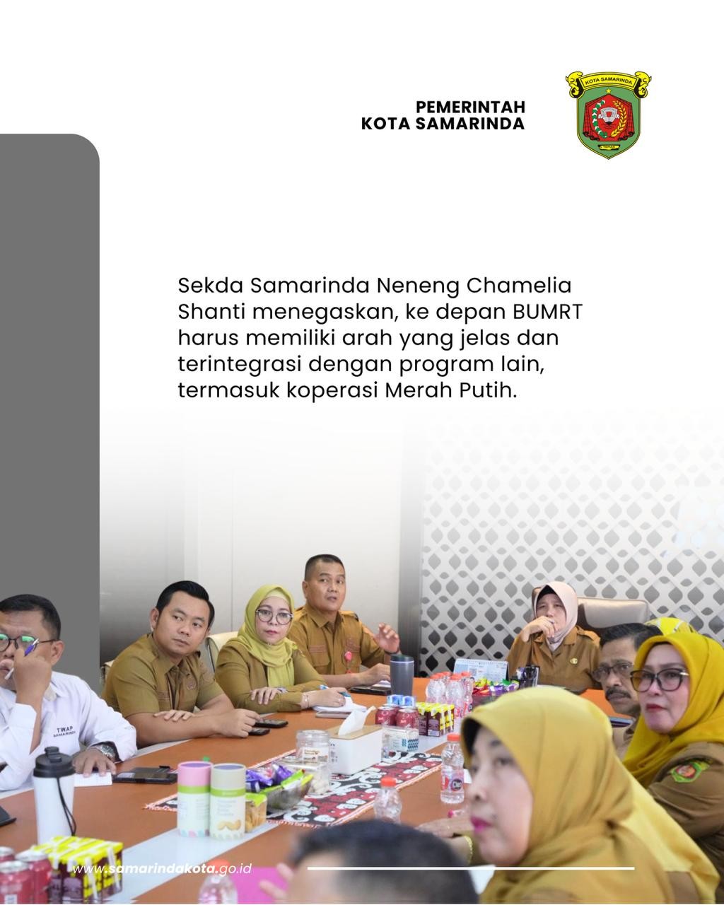 Pemkot Samarinda Siapkan “Bedah Total” Program BUMRT