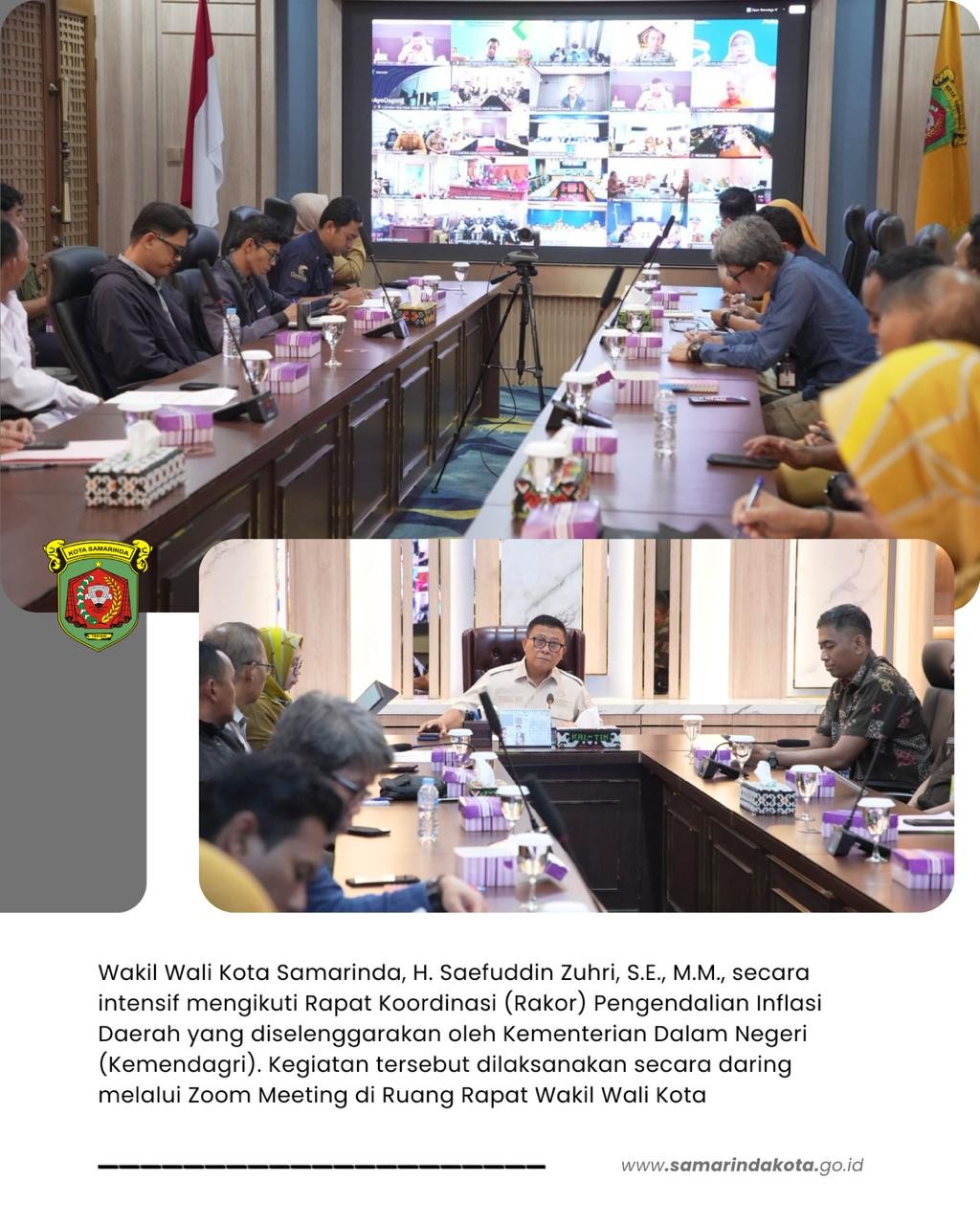 Cermati Fluktuasi Harga, Wawali Samarinda Perketat Stabilisasi Pangan dan Distribusi