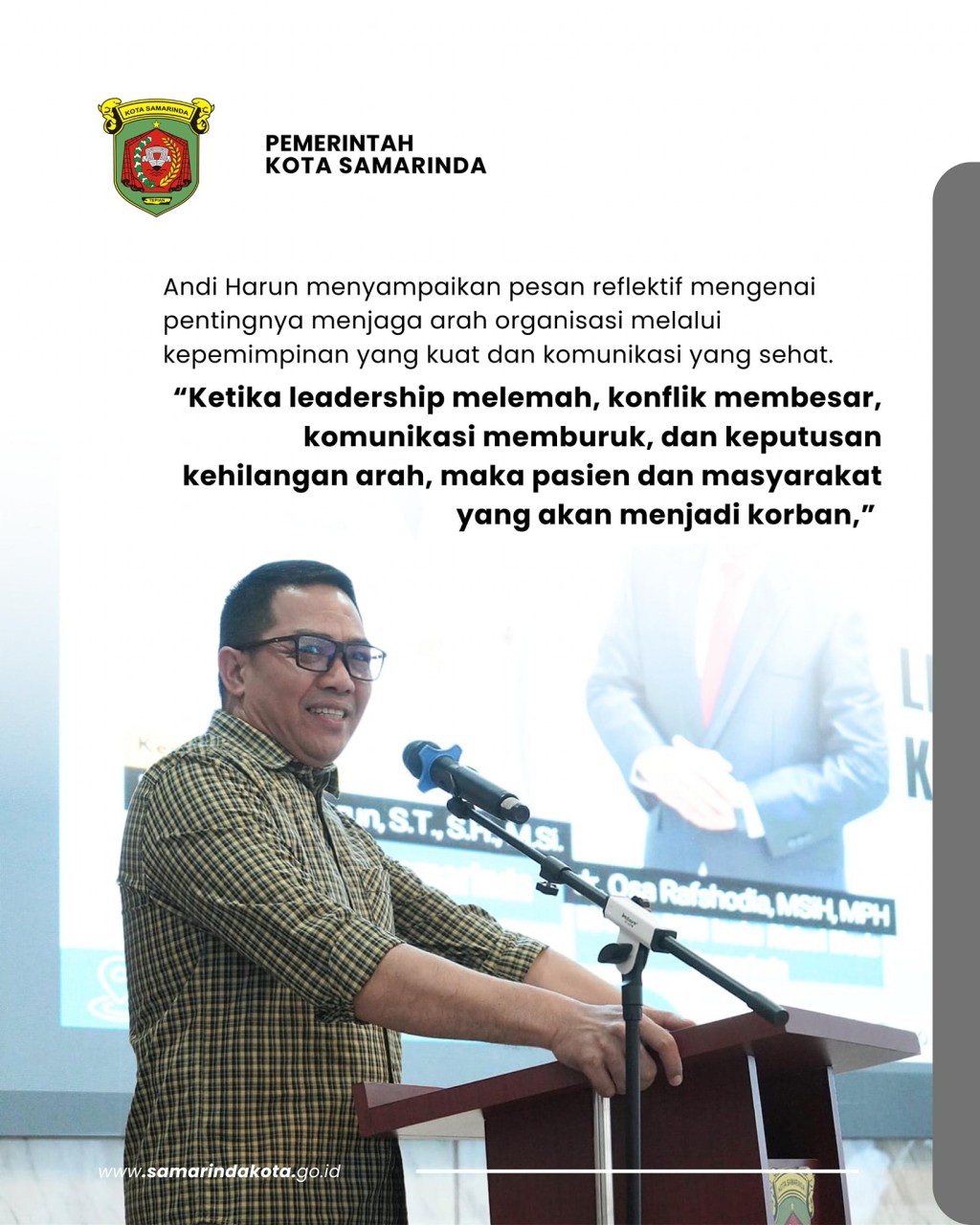 Bongkar Akar Konflik di Rumah Sakit dalam Seminar Keperawatan, Andi Harun: Leadership Lemah dan Budaya Feodal Ancam Keselamatan Pasien