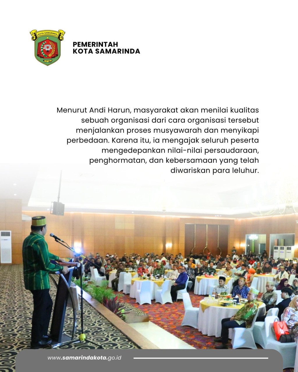 Andi Harun Ajak KKSS Kaltim Perkuat Persatuan dan Fokus pada Manfaat Organisasi